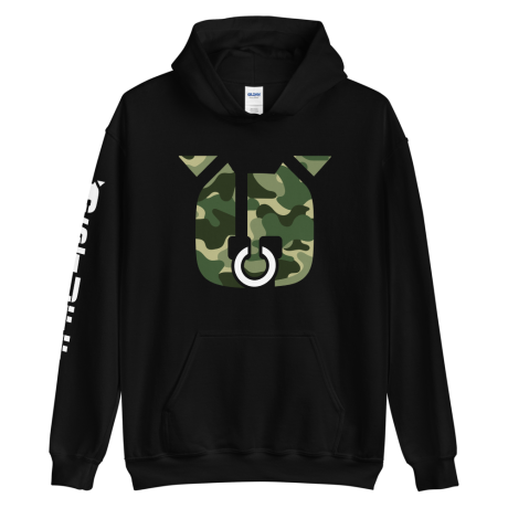 Hoodie "Pig Stuff" Ring Camouflage