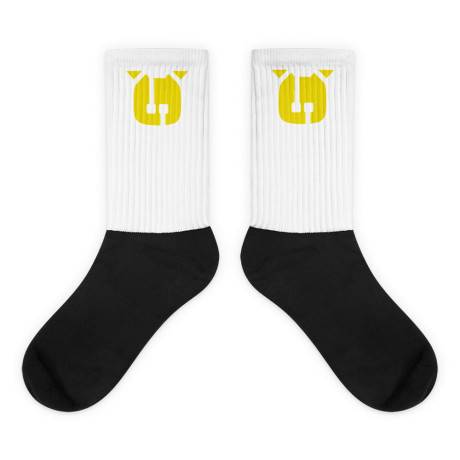 Socks "Pig Stuff" Yellow