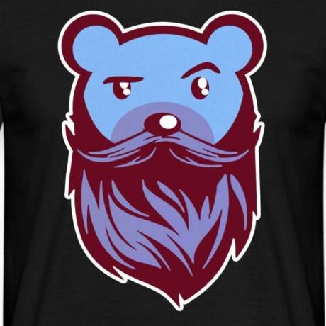 T-Shirt Bear-Tastic "Bearded Bear"