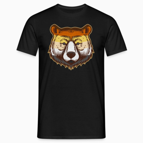 T-Shirt Bear-Tastic "Bearflag Bearhead"