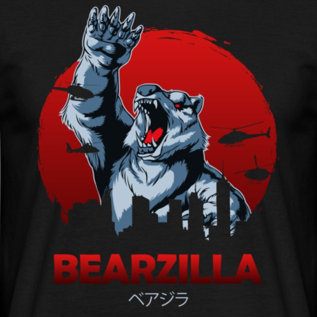 T-Shirt Bear-Tastic "Bearzilla"