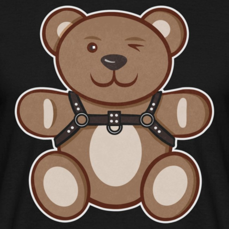 T-Shirt Bear-Tastic "Harness Bear"