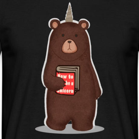 T-Shirt Bear-Tastic "How To Be A Unicorn Bear"
