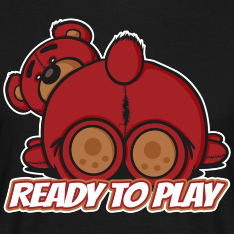 T-Shirt Bear-Tastic "Ready To Play"