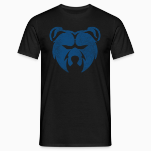 T-Shirt Bear-Tastic "Blue Vintage Bear"