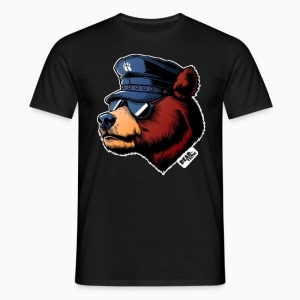 T-Shirt Bear-Tastic "Leather Bear Muir Cap"